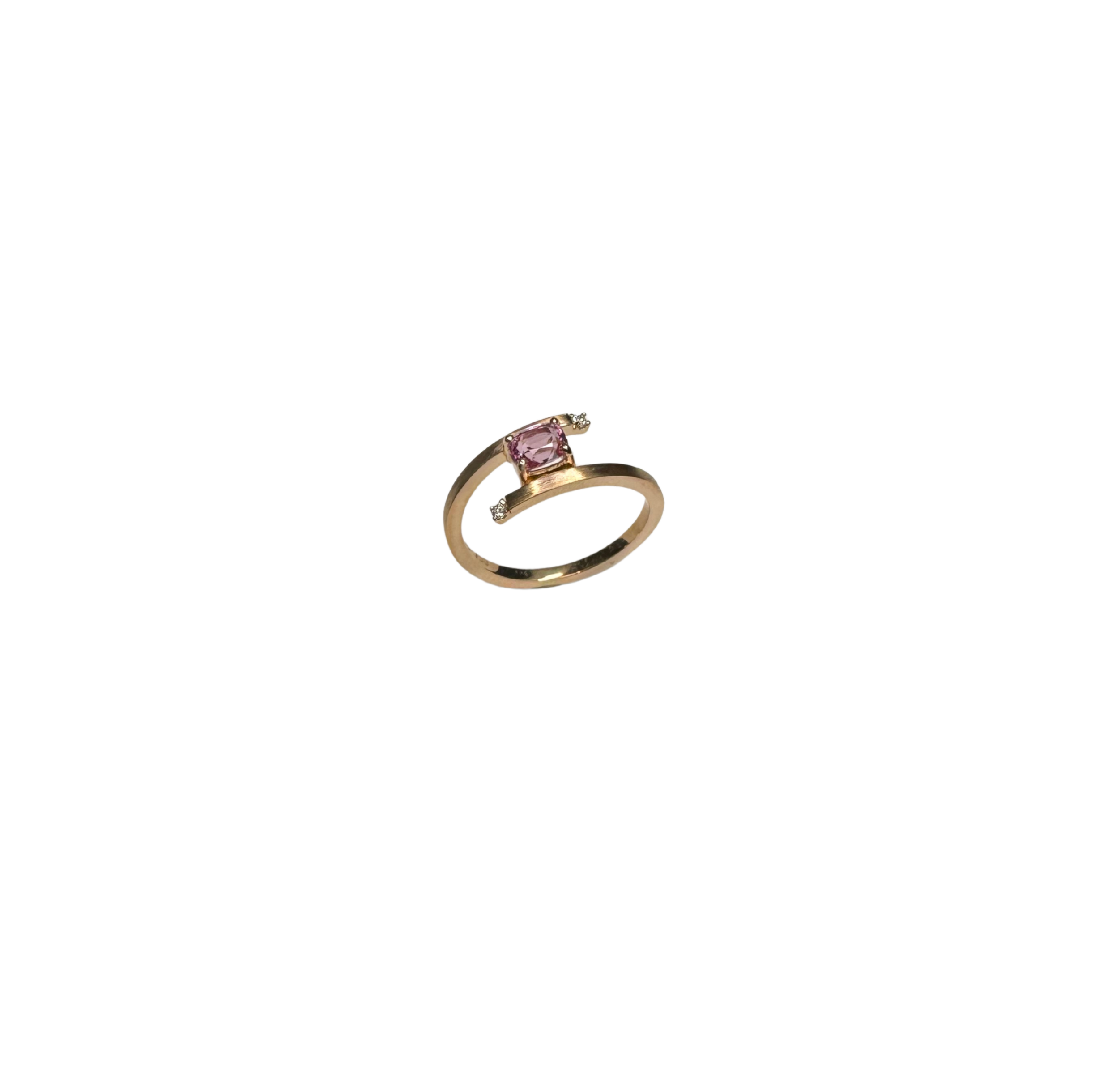 Ring Rotgold 750 Kt 